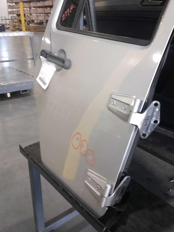 2012 Jeep Wrangler Right Rear Door 583539 - Used, 3 Small Dents, 136k Miles