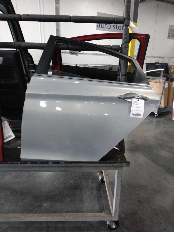 2011 Hyundai Sonata Left Rear Door Blue 575485 Used, Scratches, 72000 Miles