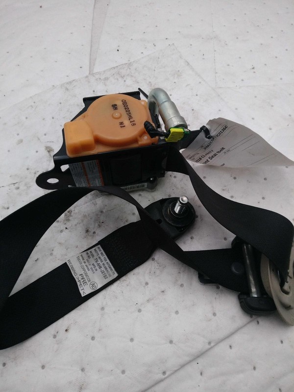 2018 Honda Clarity OEM Black Seat Belt - Used, 94K Miles, 6 Month Warranty