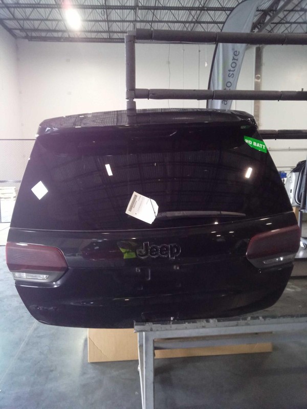 Used Deck Lid fits: 2014 Jeep Grand cherokee privacy tint glass w/o rear view ca