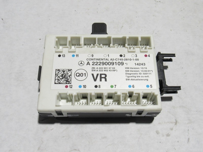Mercedes S550 C217 2015 Coupe Right Passenger Door Control Module Unit 14-17 |