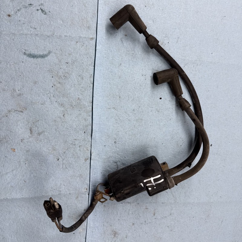 1980 - 1981 John Deere Vintage Snowmobile Trailfire Ignition Coil, Plug Wires
