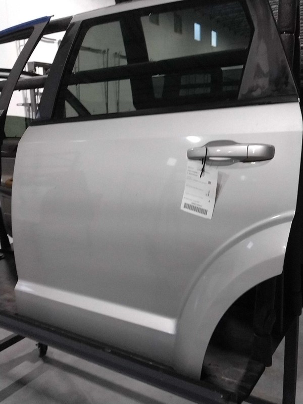 2009 Dodge Journey Left Rear Door Silver PW PL 4DR SUV Used 370258