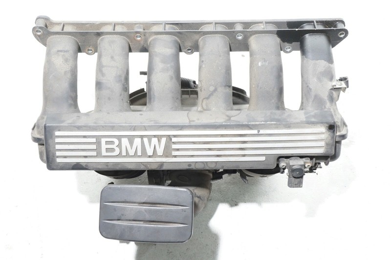 08 09 10 BMW 528i E60 N52 INTAKE MANIFOLD WITH THROTTLE BODY ASSY OEM