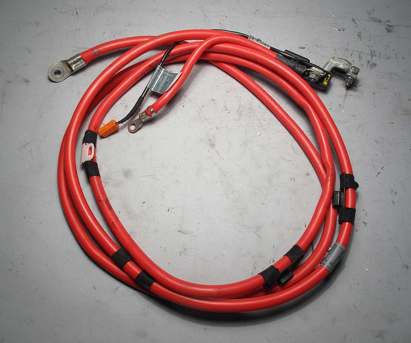 BMW E46 3-Series Touring Wagon Positive Red Battery Cable Complete 2000-2005 OEM