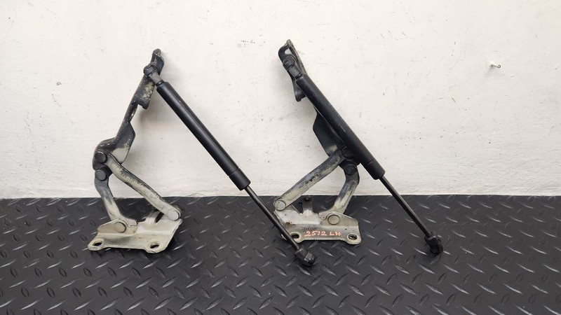 04-15 Nissan Titan Hood Hinges Pair Black OEM 65400-7S000
