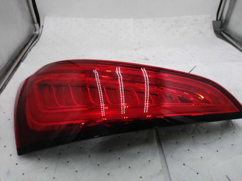 2016 Audi Q5 Left Tail Light Assembly Grey - Used, Scratches, 114K Miles