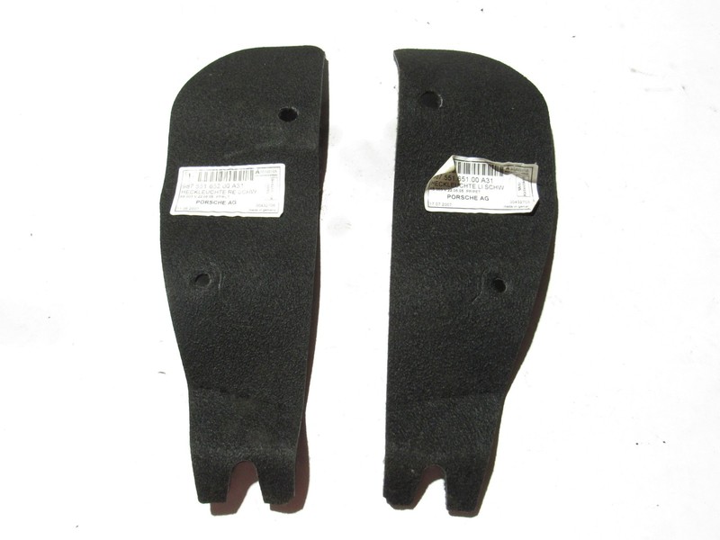 Porsche Boxster 2008 Left Right Tail Light Access Trim Cover Panel Set 06-12 |:Y