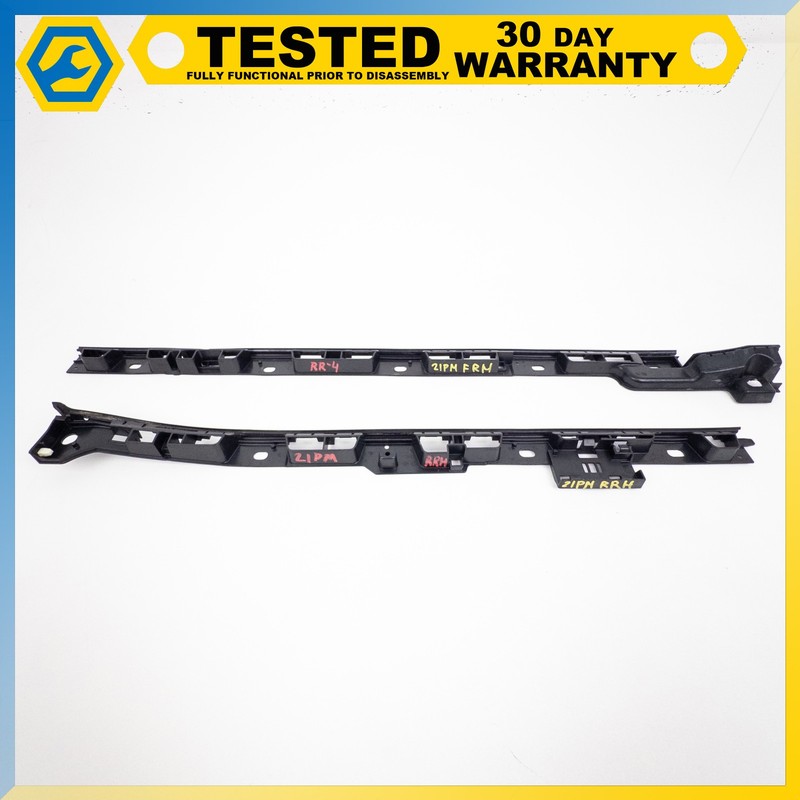 15-24 PORSCHE MACAN RIGHT PASSENGER SIDE SKIRT ROCKER PANEL BRACKETS PAIR OEM
