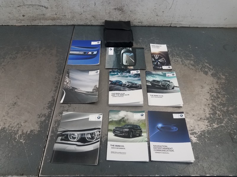 2017 BMW X5M F85 Owners Manual #0597 LL6