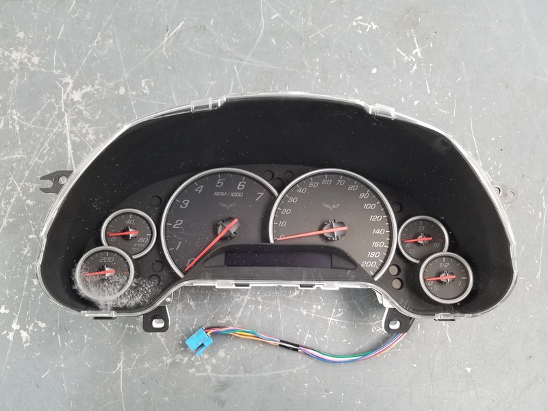 2008 Chevy Corvette C6 Convertible Gauge Cluster - Damage #5004 P8