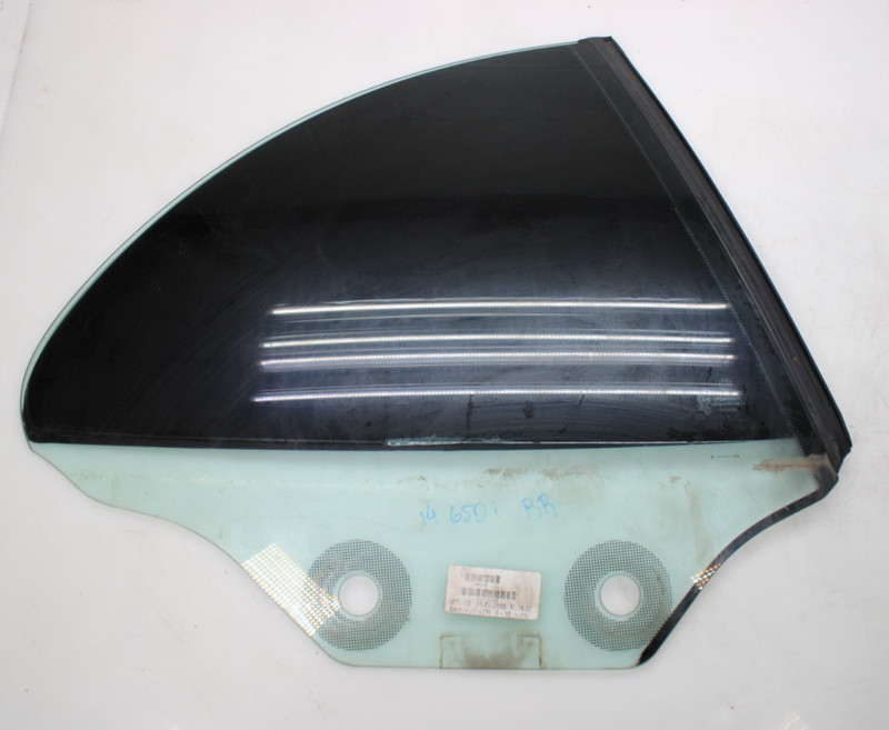 2012-2018 BMW 650i F12 Convertible Window Glass, Quarter Rear Right 51377219888