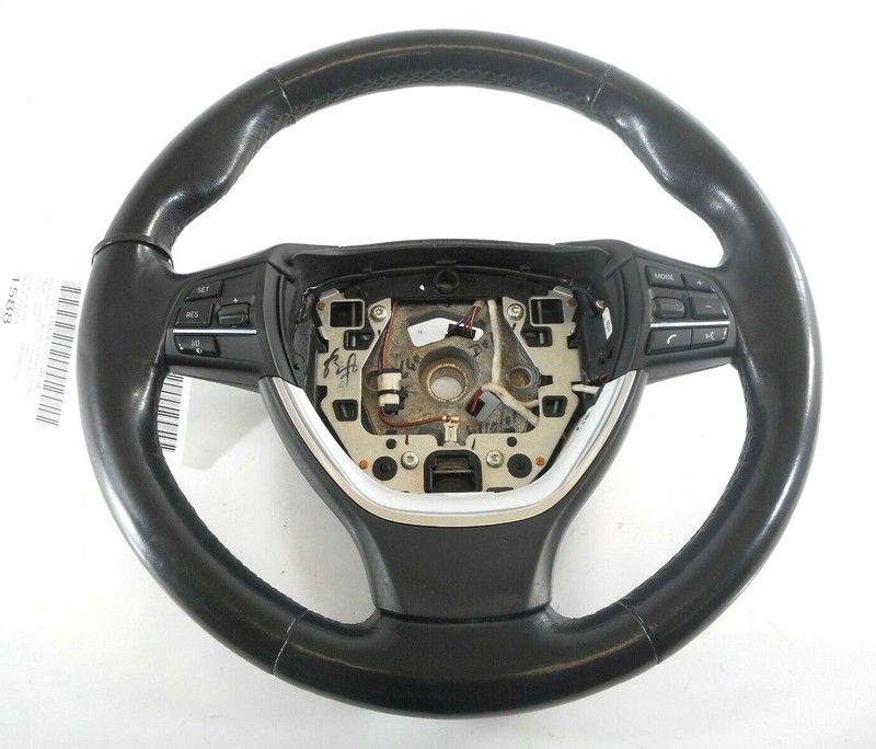 10-16 BMW 550i GT Driver Wheel W/ Radio & Cruise Controls OEM Three 3 Spoke