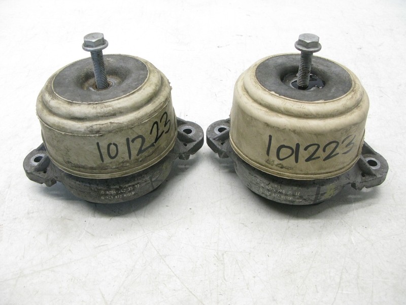 12-15 MERCEDES W204 C300 E350 GLK350 4MATIC ENGINE MOUNT BRACKET SET OEM 101223