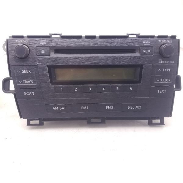 Audio Equipment Radio Receiver Am-fm-cd Fits 10-11 PRIUS