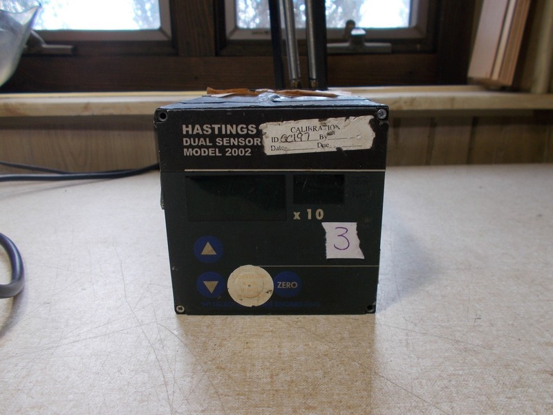 Teledyne Hastings Model 2002 Dual Sensor Vacuum Gauge HPM-2002 *FREE SHIPPING*