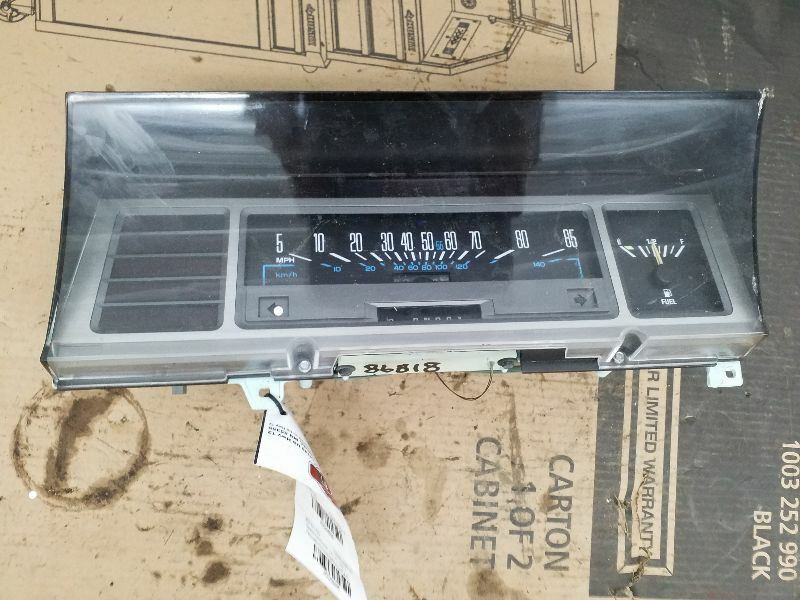 Speedometer Analog Without Trip Odometer Head Only Fits 85-88 CIERA 204695