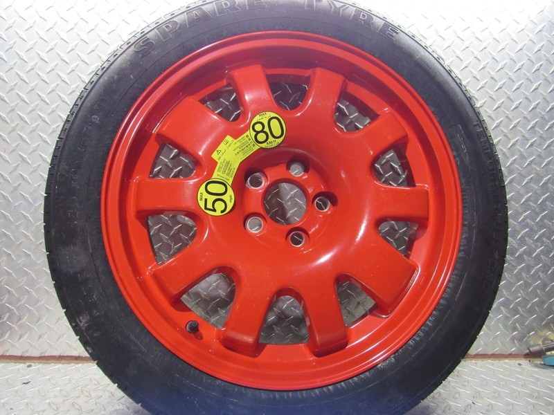 2010 JAGUAR XF SPARE TIRE COMPACT DONUT WHEEL NJL2M203
