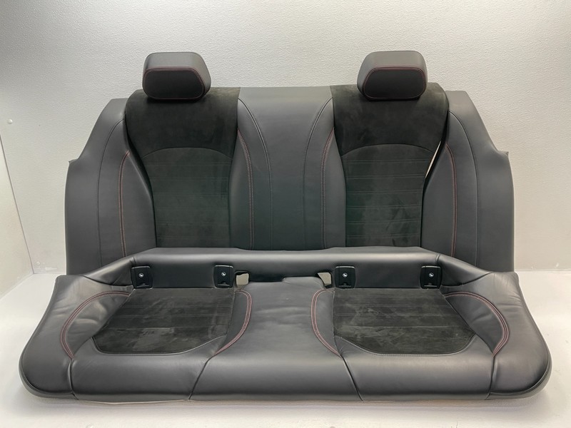 17-22 Alfa Romeo Giulia Quadrifoglio Rear Seat Bench Cushion Set Black 1581 OEM