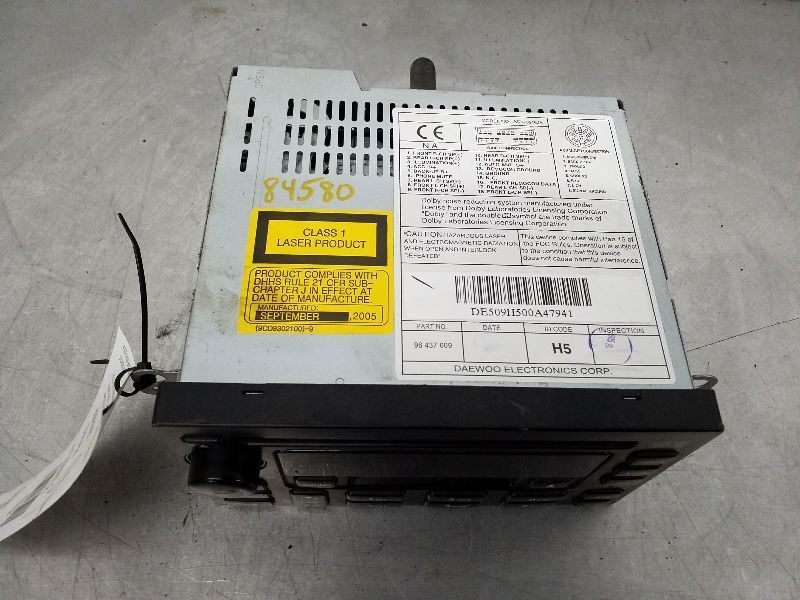 Audio Equipment Radio Am-fm-stereo-cassette-cd Player Fits 04-08 FORENZA 183591