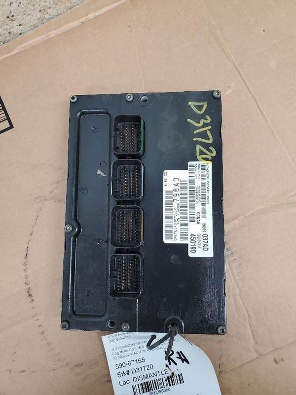 Engine ECM Electronic Control Module Right Hand Fender Fits 04 DAKOTA 296380