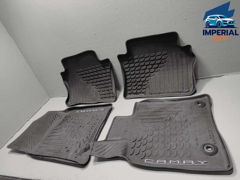 TOYOTA CAMRY ALL WEATHER INTERIOR FLOOR RUBBER COVER LINER MAT SET OEM 2018-2024