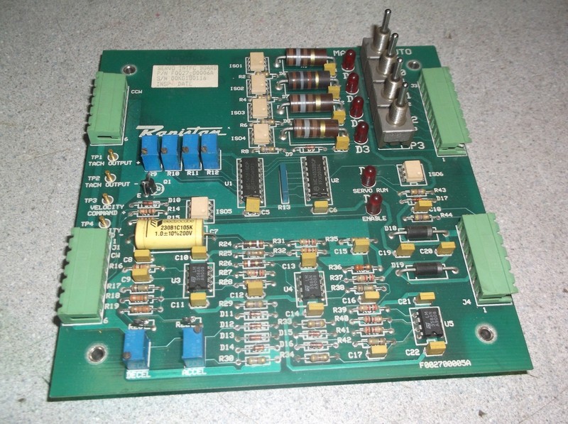 Servo INTFC F0027-00006A Rapistan Interface Board 00KG180116 *FREE SHIPPING*