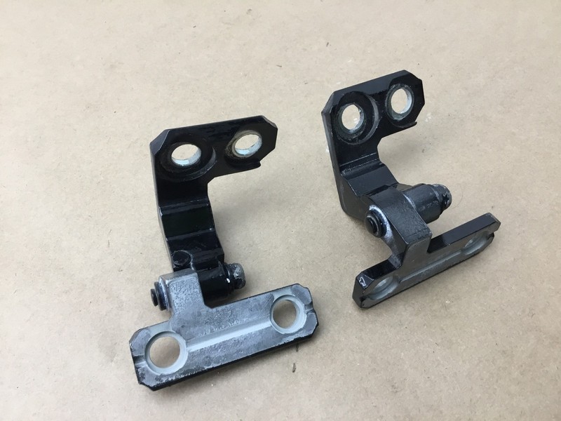 Bentley Continental GT 2013 Right Passenger Door Upper Lower Hinges Set 11-18;:O