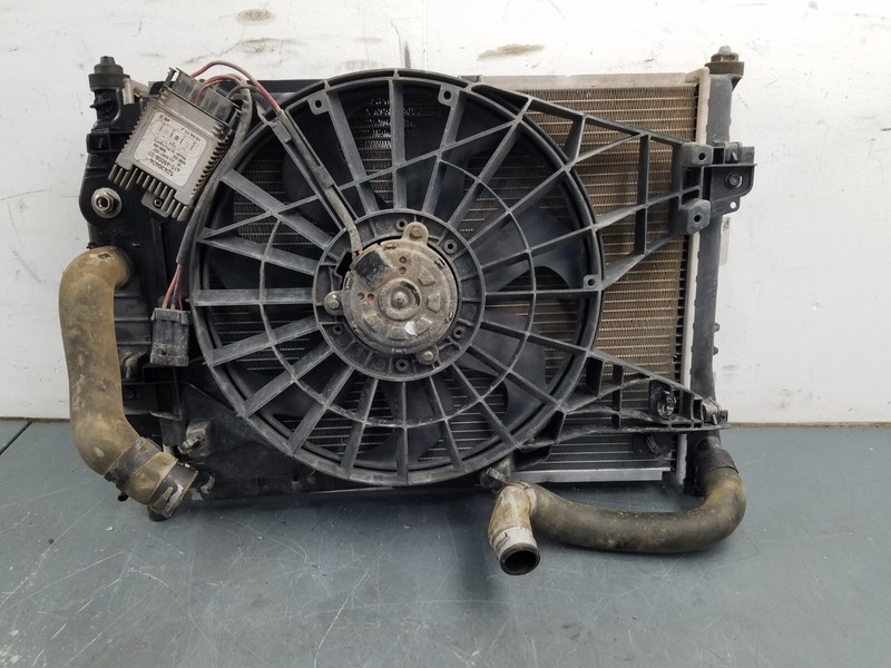 2012 Chevy Corvette Grand Sport Radiator Condenser Fan Assembly #2042 H7