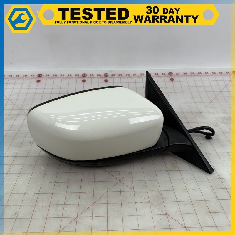 14-16 MASERATI GHIBLI FRONT RIGHT PASSENGER SIDE REAR VIEW DOOR MIRROR White OEM