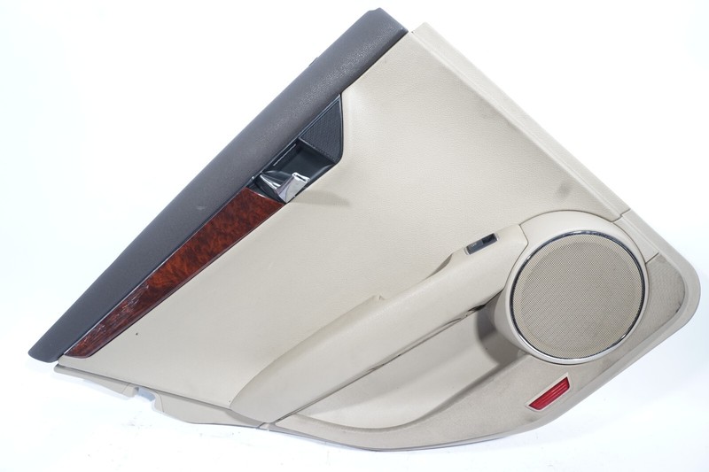 08-14 MERCEDES C300 4MATIC W204 REAR LEFT DRIVER SIDE INTERIOR DOOR PANEL BEIGE