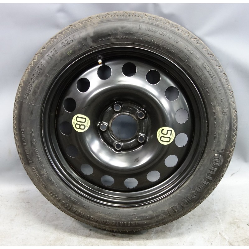 2004-2010 BMW E60 5-Series E83 X3 17" Compact Spare Wheel and Tire Factory OEM