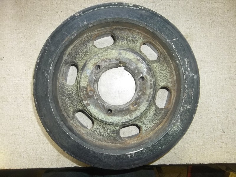 Browning 3TB95 3-Groove Pulley 72mm ID 13mm Key 8mm Bolt 253mm OD *FREE SHIPPING