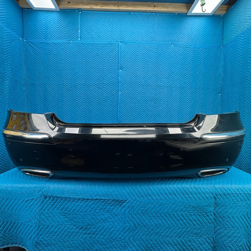 2011–2013 Hyundai Equus Rear Bumper Cover Assembly (Phantom Black (AF)) OEM