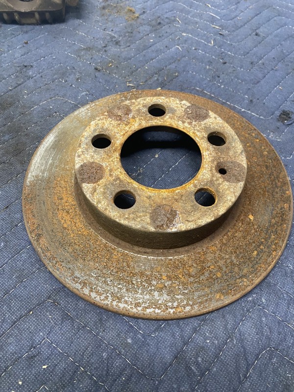 2000 Volkswagen Golf 2 Door VR6 Left Rear Rotor OEM