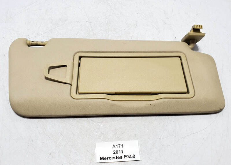 ✅ 2011-2013 OEM Mercedes A207 E350 Front Right Passenger Side Sunvisor Sun Visor