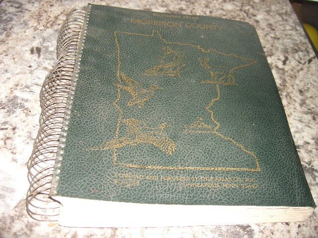 Pictorial Atlas MorrisonCounty MN Minnesota 1978 title atlas plat pictures