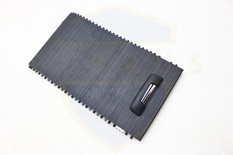 HONDA PILOT 2017 - 2022 CENTER CONSOLE STORAGE SHUTTER LID BLACK/GRAY BAMBOO OEM