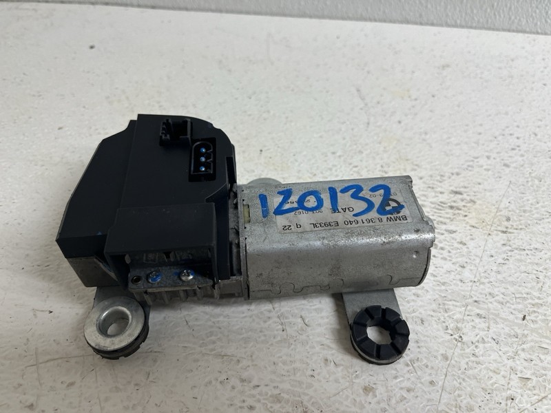 2003 BMW 525i Rear Window Wiper Motor 8 361 640 E3933C Back Glass Oem