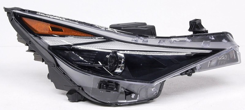 OEM Hyundai Elantra Right Passenger Side Halogen Headlamp 92102-AB000 (Tab Gone)