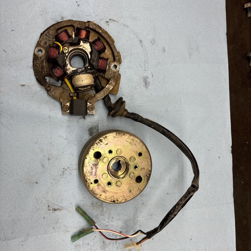 2006 Polaris Sportsman 90 Kids ATV Motor Stator And Flywheel Good