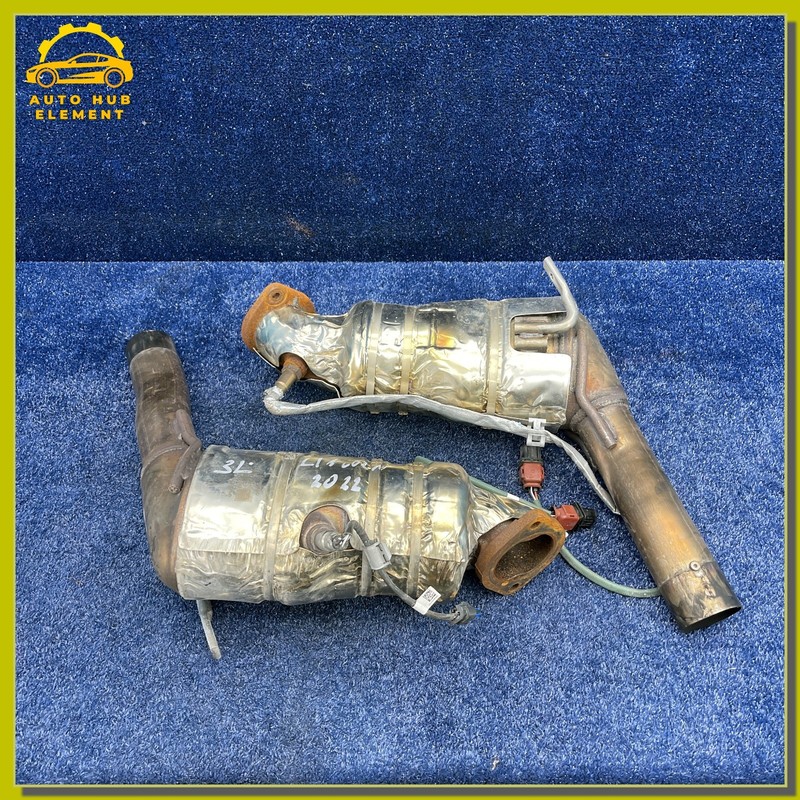20-24 LINCOLN AVIATOR 3.0 V6 OEM EXHAUST SYSTEM PIPE CONVERTER OXYGEN SENSOR SET