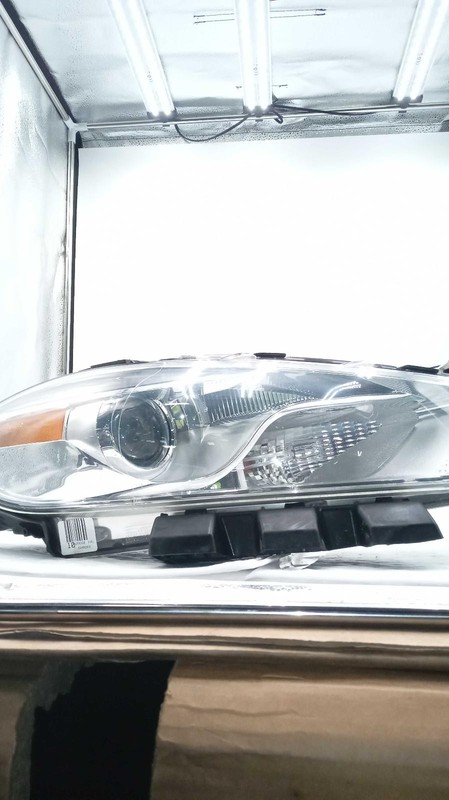 2013-2016 Dodge Dart Right Headlight Assembly Silver OEM 314899 90K Miles