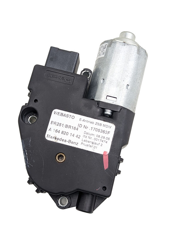 06-13 Mercedes X164 ML350 GL550 Panoramic Sunroof Sun Roof Motor 1648201442 OEM