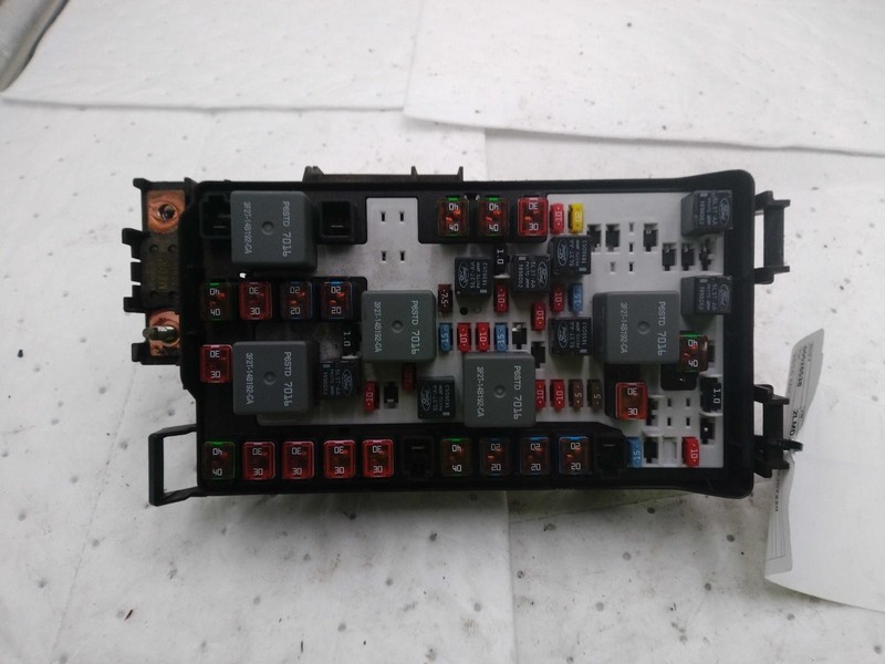 2010 Lincoln MKX Fuse Box OEM Silver 3.5L 152k Miles Warranty NJ25-26538