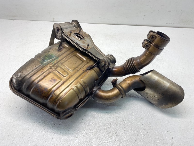 02-04 Porsche Carrera 911 996 3.6L Rear Right Exhaust Muffler Tip Silencer OEM ✅