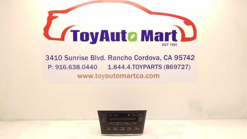 Temperature Control With Heated Seat Fits 02-03 LEXUS ES300 49130