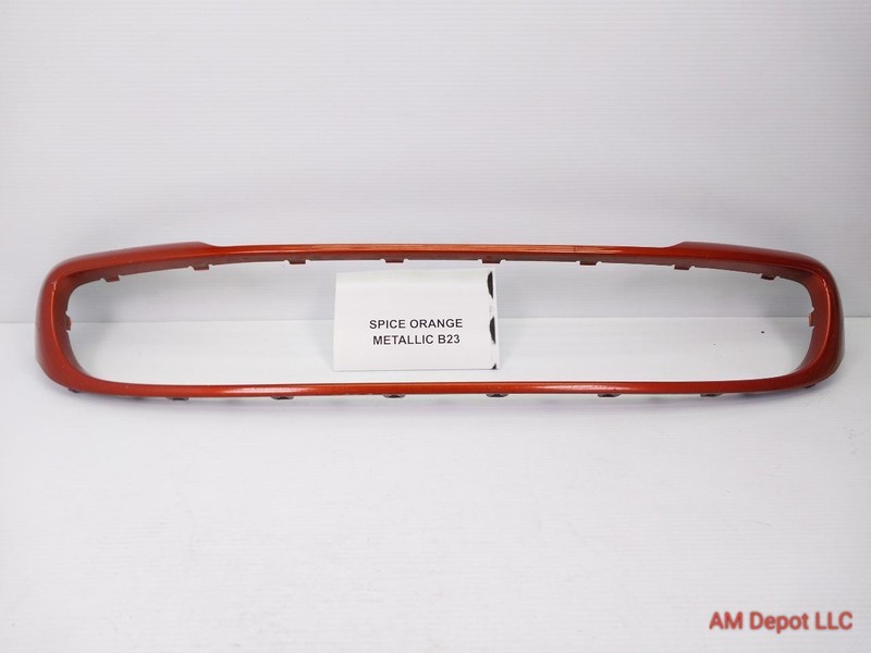 2012 Mini Cooper S R56 R57 R55 R58 R59 Front Lower Grille Trim Spice Orange