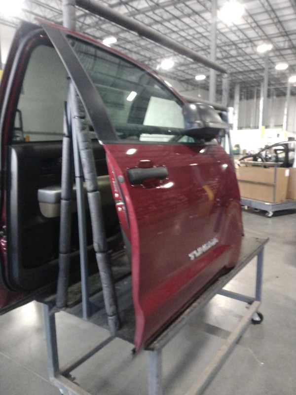 2008 Toyota Tundra Front Right Door Red 4DR PU 39000 Miles Used OEM Part