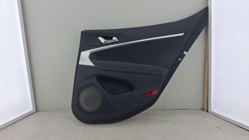 2019 - 2021 GENESIS G70 RH REAR RIGHT DOOR TRIM PANEL | BLACK 83302G9920NNB